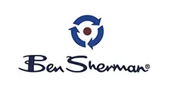 Ben sherman logo on a white background