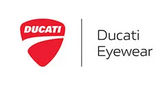 The ducati eyewear logo
