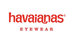 A Havaianas eyewear logo in white background
