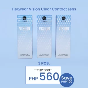 EO Flexwear Vision (1 Month) | Disposable UV Contact Lens